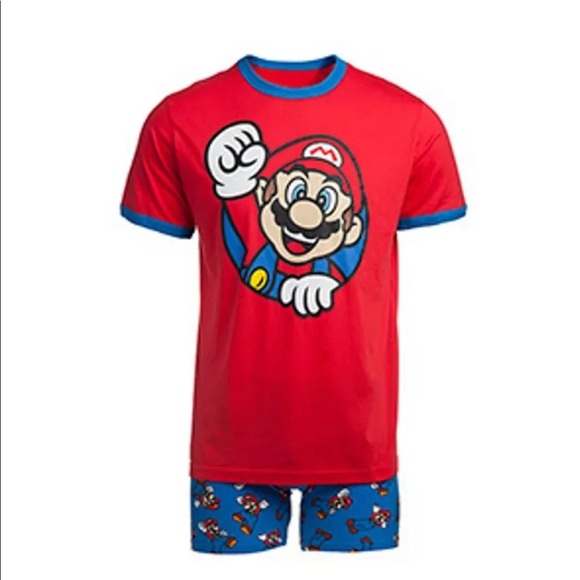Nintendo Other - Super Mario Sleep Set Adult Size XL New